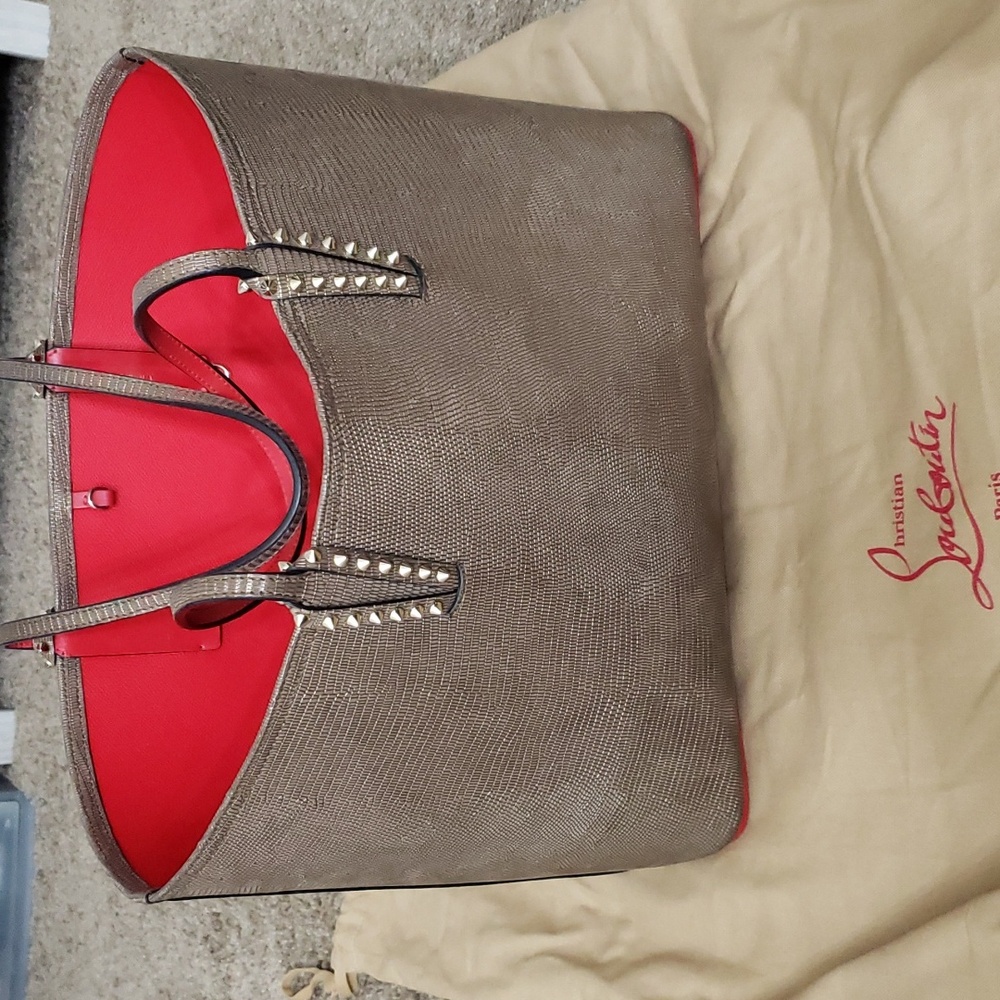 Authentic Christian Louboutin Cabata Purse